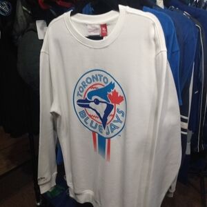 Toronto Blue Jays White Sweatshirt